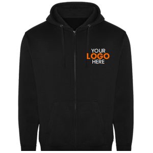 Custom Printed & Embroidered Zipped Hoodies